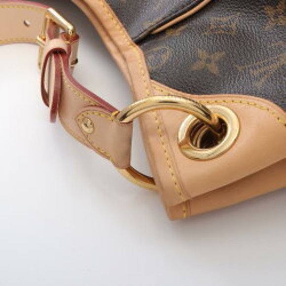 Louis Vuitton Galliera Shoulder Bag Leather Monogram Brown - Picture 6 of 8